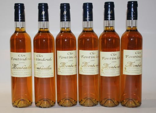 6 x 50 cl CLOS FONTINDOULE Monbazillac 2...