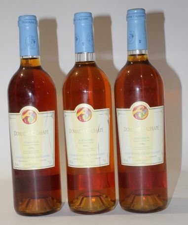 3 Blles DOMAINE DE CAUHAPÉ Jurançon 1996