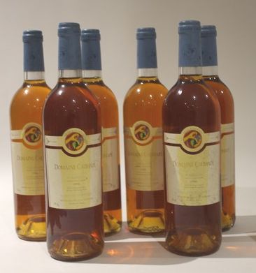 6 Blles DOMAINE DE CAUHAPÉ Jurançon 1995