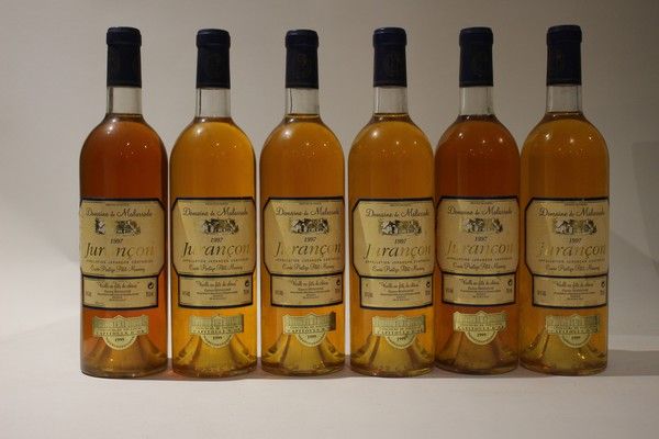 6 Blles DOMAINE DE MALARRODE Jurançon 19...