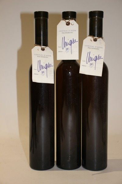 3 Demies CH. D'AYDIE "Unique" Pacherenc du...