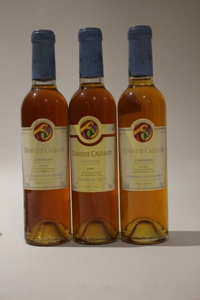 3 Demies DOMAINE DE CAUHAPÉ Jurançon 199...