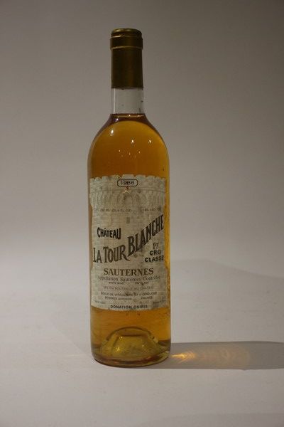 1 Blle CH. LA TOUR BLANCHE Sauternes 1er...