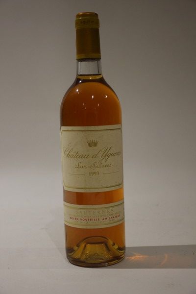 1 Blle CH D'YQUEM 1er Cru Sup. Sauternes...