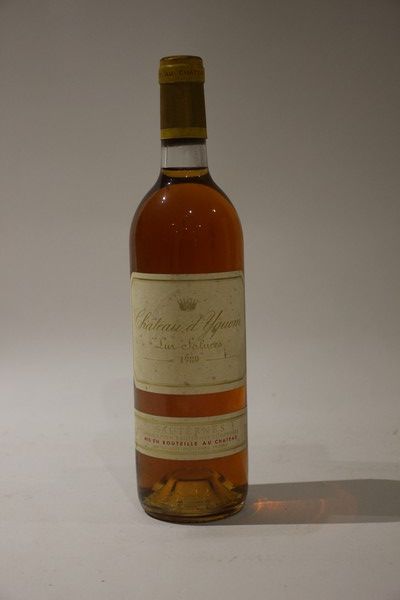 1 Blle CH D'YQUEM 1er Cru Sup. Sauternes...
