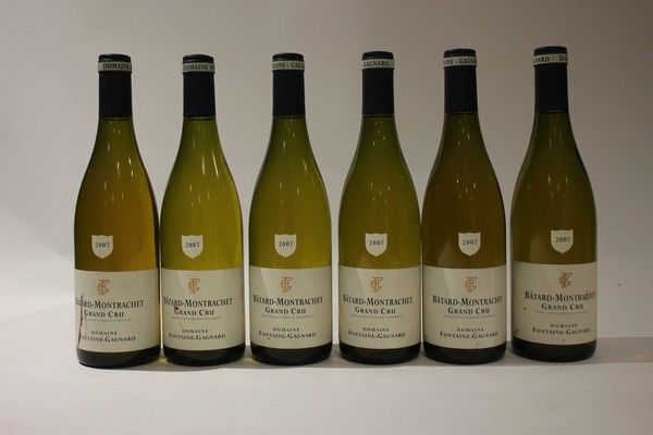 6 Blles BATARD MONTRACHET GC mise Dom. Fontaine-Gagnard...