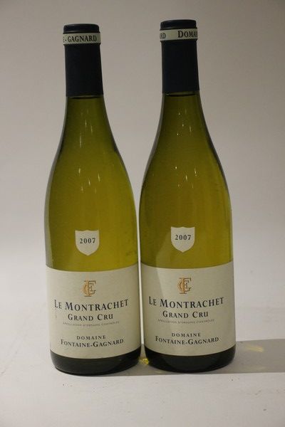 2 Blles LE MONTRACHET GC mise Dom. Fontaine-Gagnard...