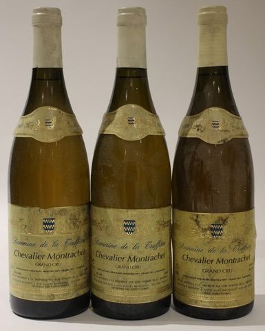 3 Blles CHEVALIER MONTRACHET GC mise Dom....