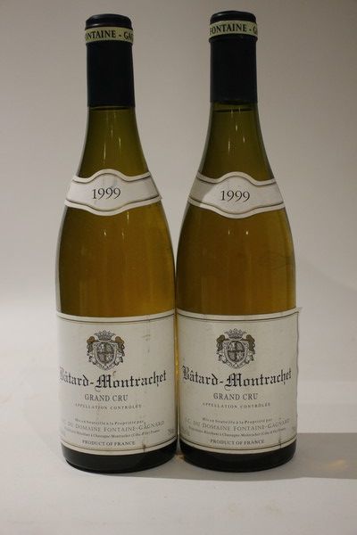 2 Blles BATARD MONTRACHET GC mise Dom. Fontaine-Gagnard...