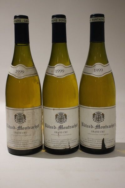 3 Blles BATARD MONTRACHET GC Mise Dom. Fontaine-Gagnard,...