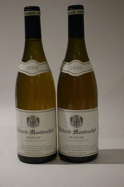 2 Blles BATARD MONTRACHET GC mise Dom. Fontaine-Gagnard...