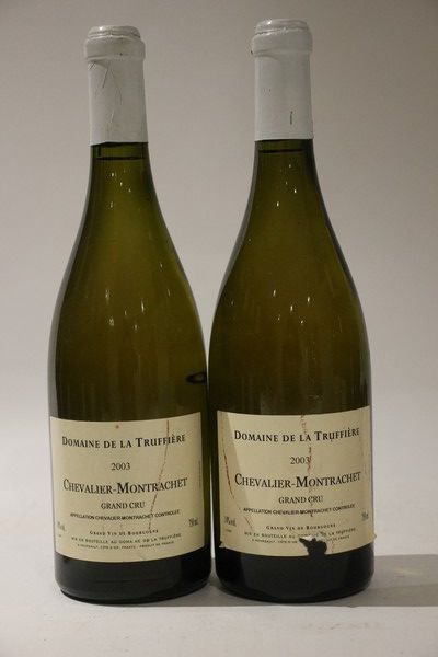2 Blles CHEVALIER MONTRACHET GC mise Dom....