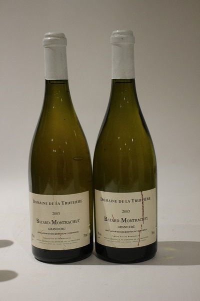 2 Blles BATARD MONTRACHET GC mise Dom. de...