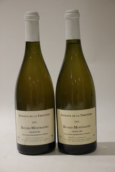 2 Blles BATARD MONTRACHET GC mise Dom. de...