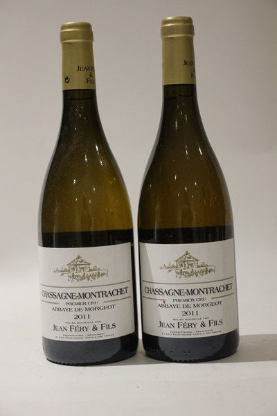 2 Blles CHASSAGNE MONTRACHET 1er Cru Abbaye...
