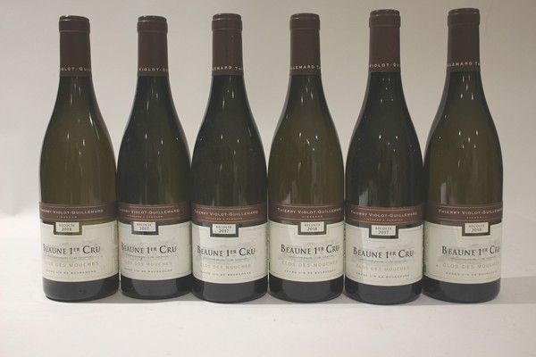 6 Blles BEAUNE 1er Cru Clos des Mouches mise...