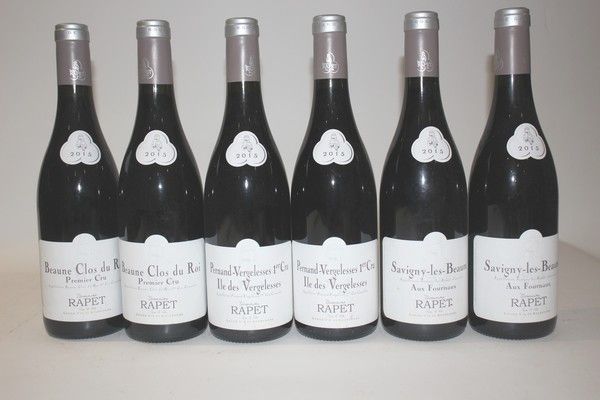Lot de 6 blles mise Dom. Rapet comprenan...