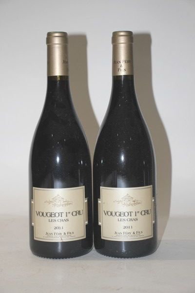 2 Blles VOUGEOT 1er Cru les Cras mise Dom....