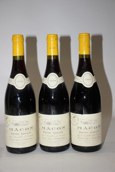 3 Blles MACON mise Dom. Cave de l'Aurore...