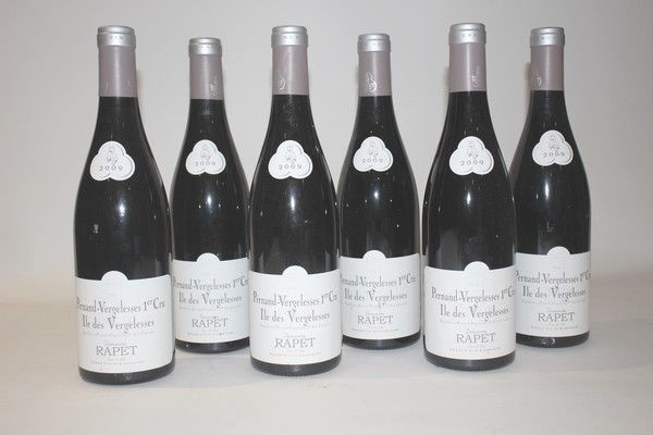 5 Blles PERNAND VERGELESSES 1er Cru Ile des...