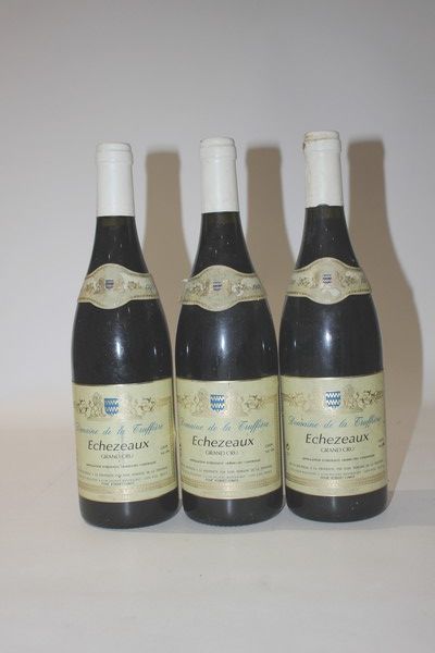 3 Blles ECHEZAUX GC mise Dom. de la Truffière...