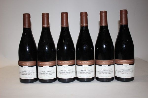 6 Blles POMMARD Clos de Derrière Saint-Jean...