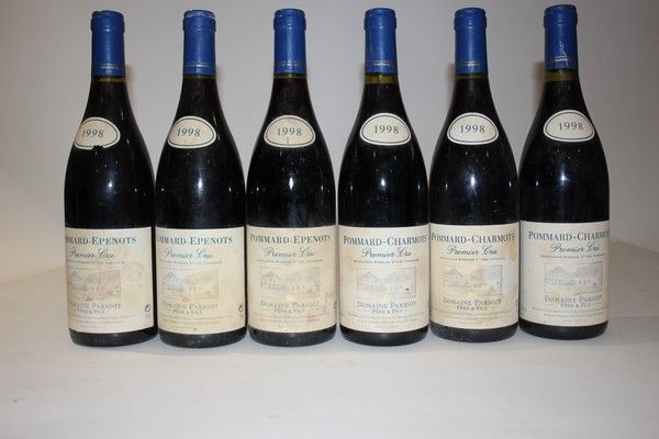 Lot de 6 Blles mise Dom. Parigot Propr. ...