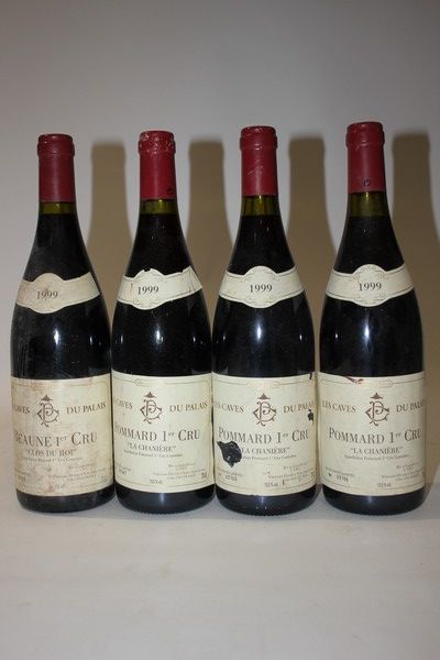 Lot de 4 Blles mise Dom. Les Caves du Palais...