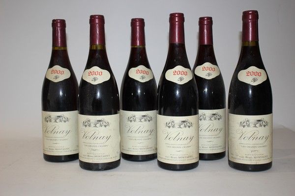6 Blles VOLNAY Les Grands Champs mise Dom....