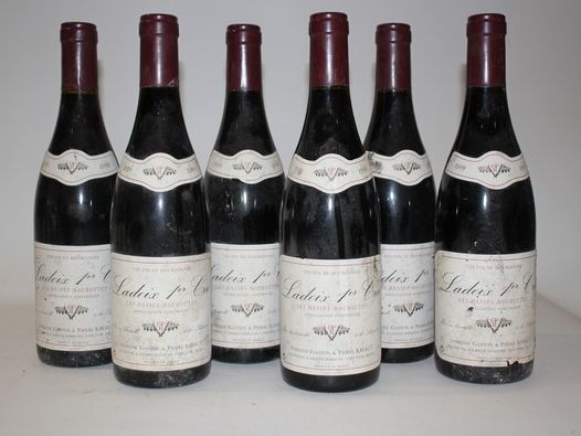 6 Blles LADOIX 1er Cru Les Basses Mourottes...