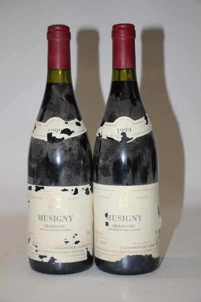 2 Blles MUSIGNY GC mise Dom. J. d'Issoncourt...