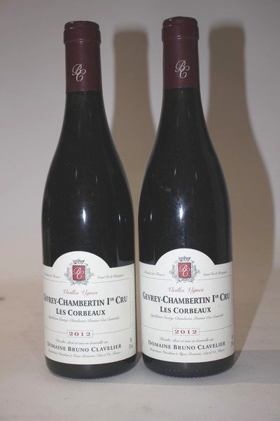 2 Blles GEVREY CHAMBERTIN 1er Cru Les Corbeaux...