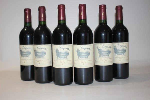 6 Blles CH. LES LUQUETTES Bandol 2003