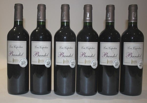 6 Blles DOMAINE LOU CAPELAN Bandol rouge...
