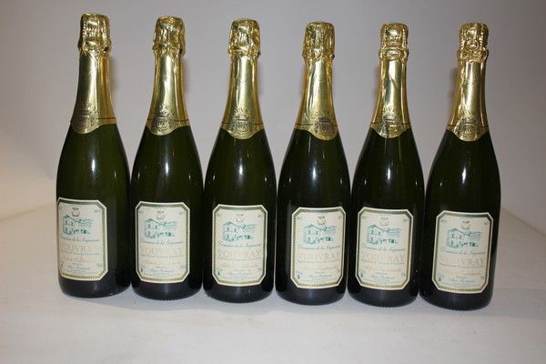 6 Blles VOUVRAY Brut mise Dom. de la Seigneurie...