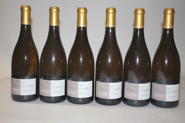 6 Blles VOUVRAY Le Clos mise Dom. Vincent...