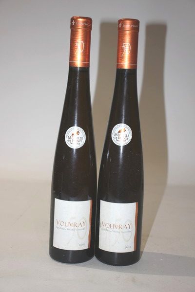2 x 50 cl VOUVRAY mise Cave Coop 2003