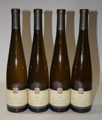4 Blles GEWURZTRAMINER Altenbourg mise Dom....