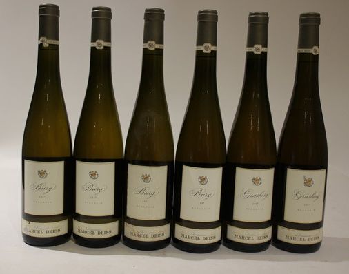 Lot de 6 blles mise Dom. Marcel Deiss comprenant...