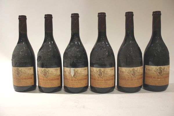 6 Blles CH. DE LA GARDINE Chateauneuf du...