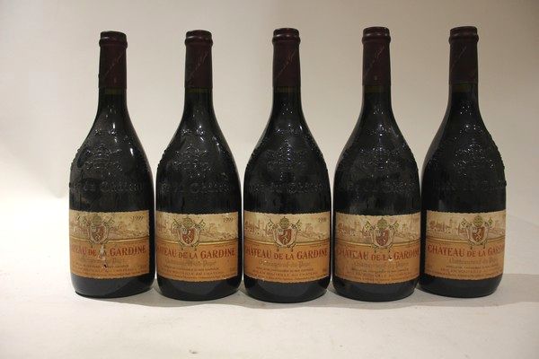 5 Blles CH. DE LA GARDINE Chateauneuf du...