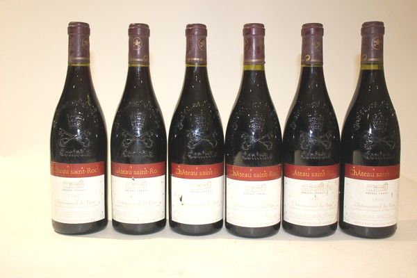 6 Blles CH. SAINT ROCH Chateauneuf du Pape...