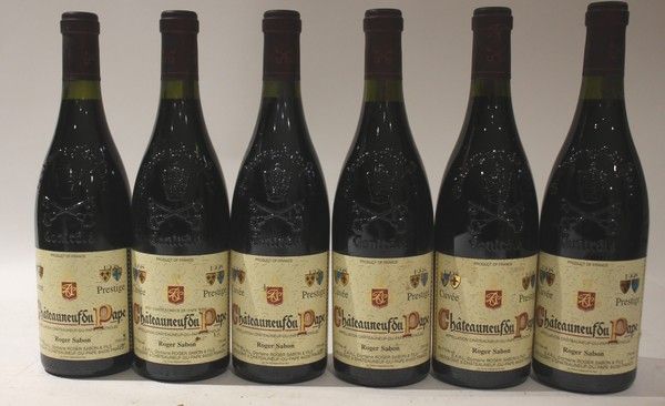6 Blles CHATEAUNEUF DU PAPE Prestige mise...