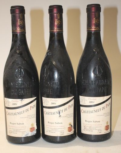 3 Blles CHATEAUNEUF DU PAPE Prestige mise...
