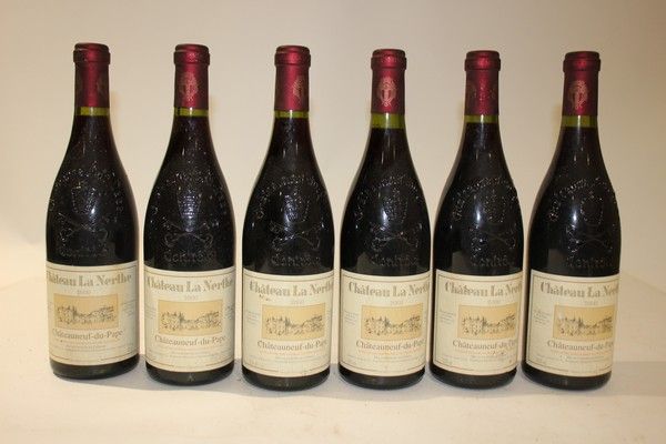 6 Blles CH. LA NERTHE Chateauneuf du Pape...