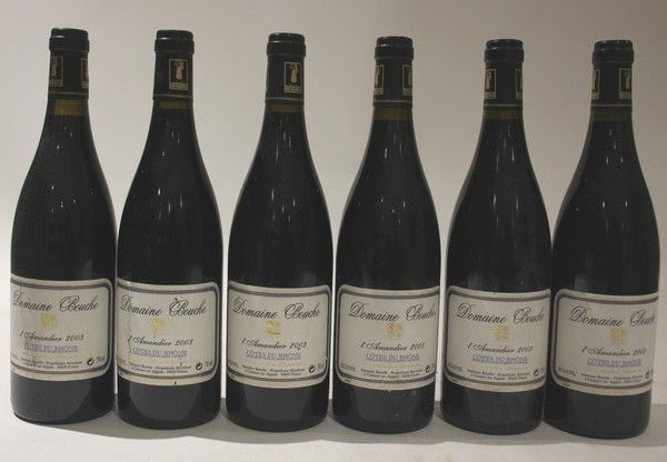 6 Blles DOMAINE BOUCHE Côtes du Rhône "L'Amandier"...