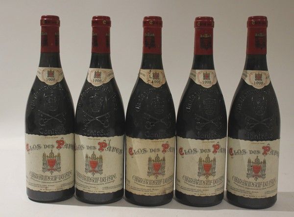 5 Blles CLOS DES PAPES Chateauneuf du Pape...