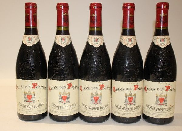 5 Blles CLOS DES PAPES Chateauneuf du Pape...