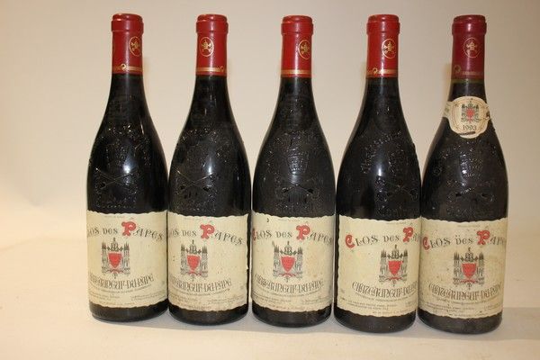 5 Blles CLOS DES PAPES Chateauneuf du Pa...