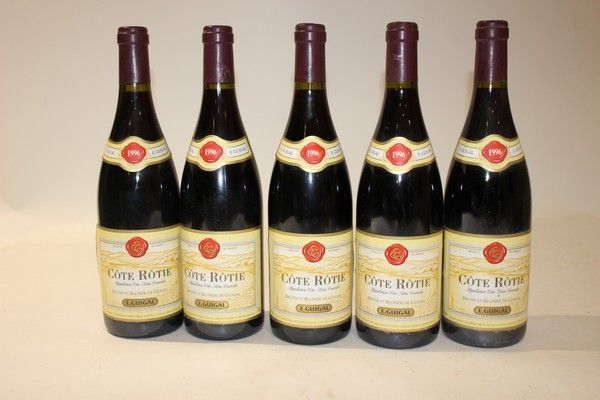 5 Blles CÔTE RÔTIE Brune et Blonde mise Guigal...